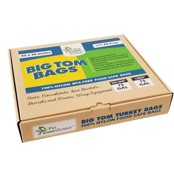 The Green Scissor brand Big Tom Bags 25 count