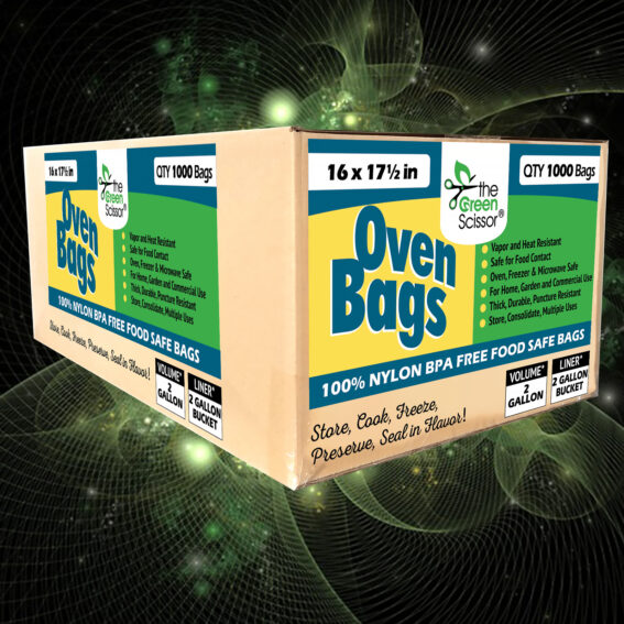 The Green Scissor Oven Bags 1000 CT BULK