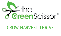 The Green Scissor Brand. GROW. HARVEST. THRIVE.