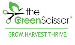 The Green Scissor Brand. GROW. HARVEST. THRIVE.