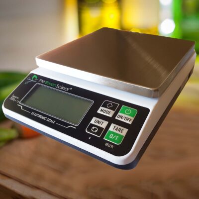 The Green Scissor Precision Digital Tabletop Scale 2000 g Capacity