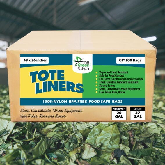 The Green Scissor Tote Liners BULK