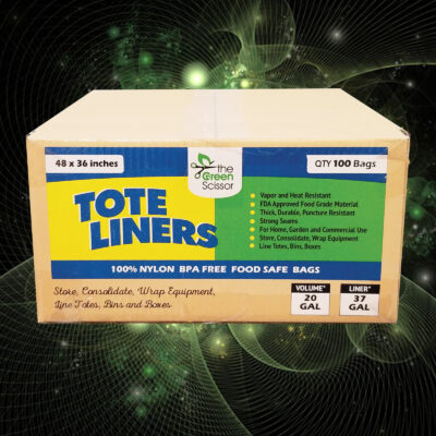 The Green Scissor Tote Liners 100 box